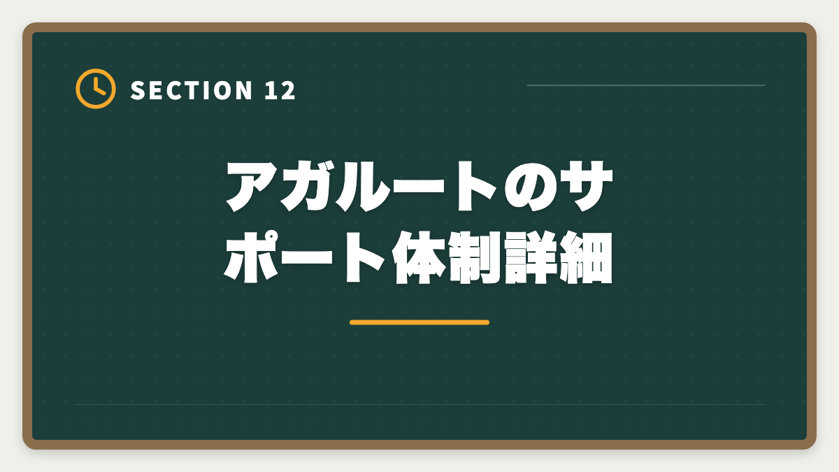 アガルートのサポート体制詳細｜アガルート不動産鑑定士講座の評判は本当か？口コミとメリット・デメリット徹底解説の図解