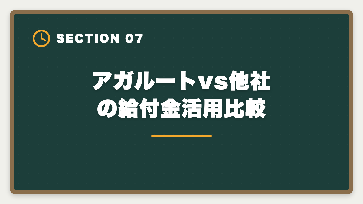 アガルートvs他社の給付金活用比較｜宅建の教育訓練給付金 申請方法と70%還元を完全攻略する5ステップガイドの図解