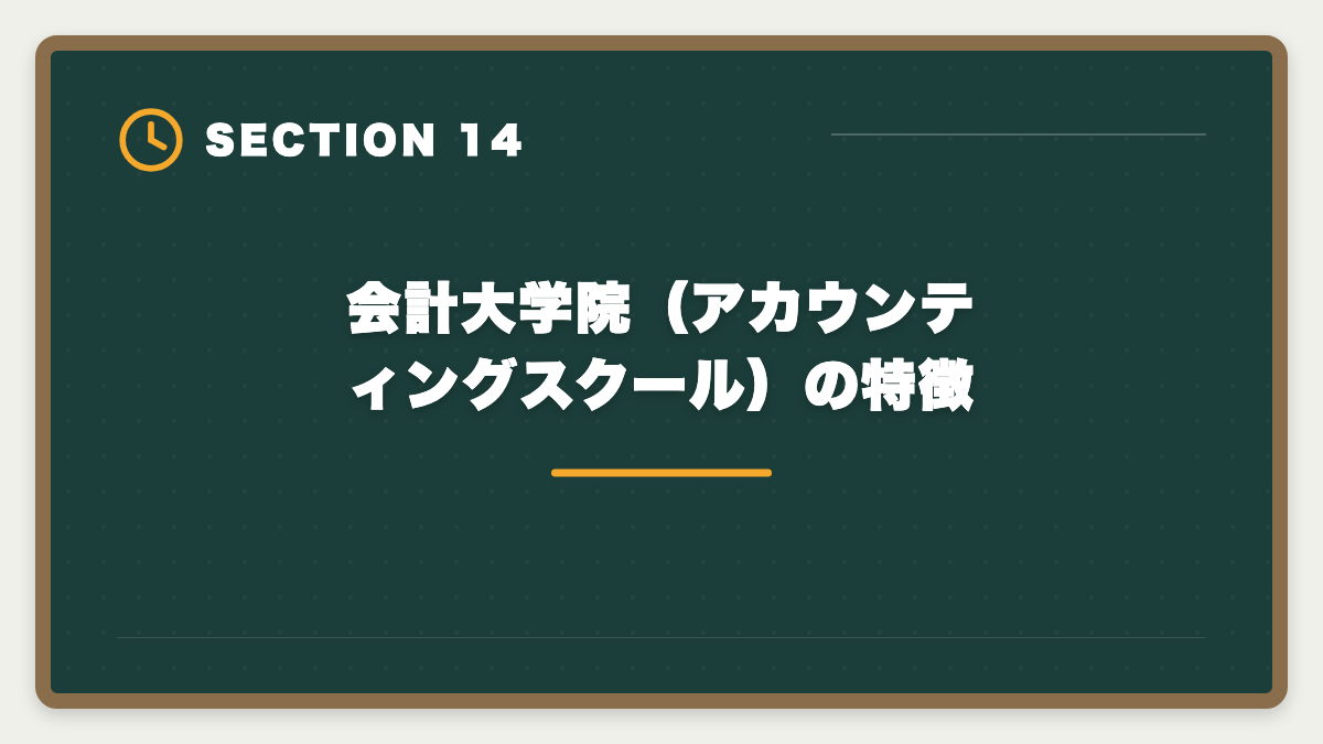 会計大学院（アカウンティングスクール）の特徴｜税理士大学院免除ルートの全貌｜本試験5科目との比較と費用・期間のリアルの図解