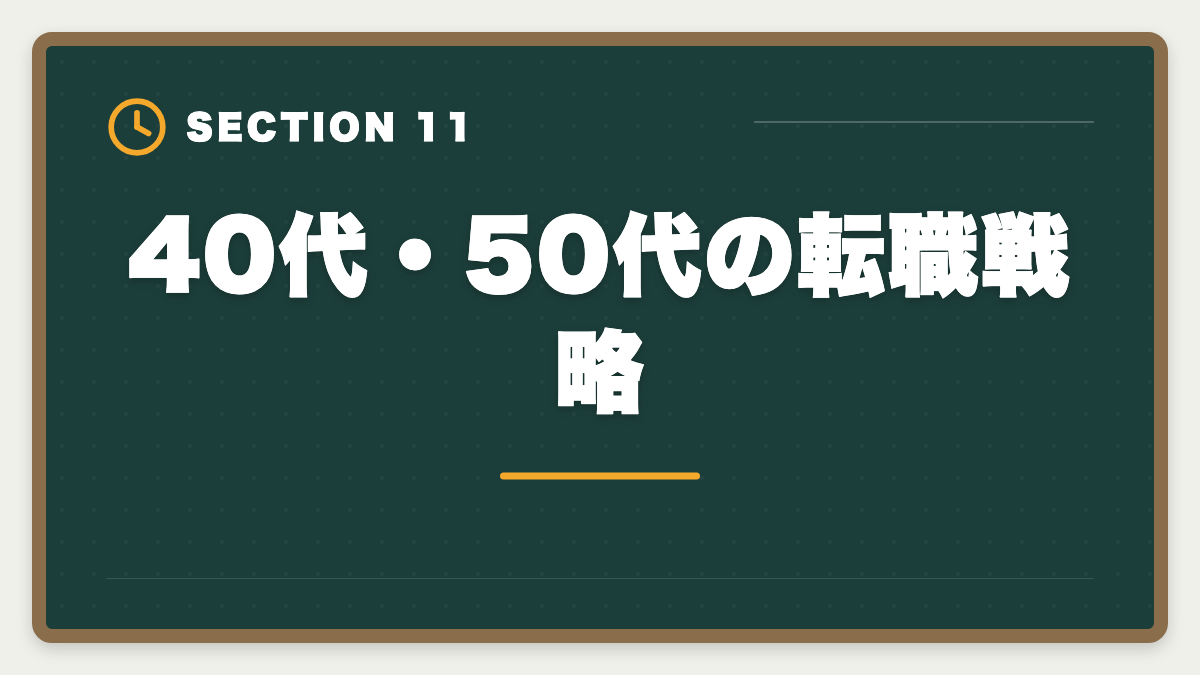 40代・50代の転職戦略｜不動産鑑定士やめた後の仕事は？転職先TOP5と年収・成功事例を徹底解説の図解