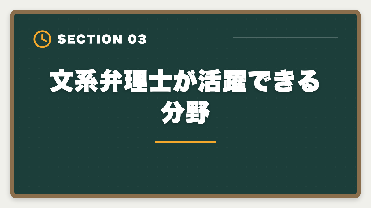 文系弁理士が活躍できる分野｜弁理士は文系にやばい？合格率と商標分野で活躍する戦略を徹底解説の図解