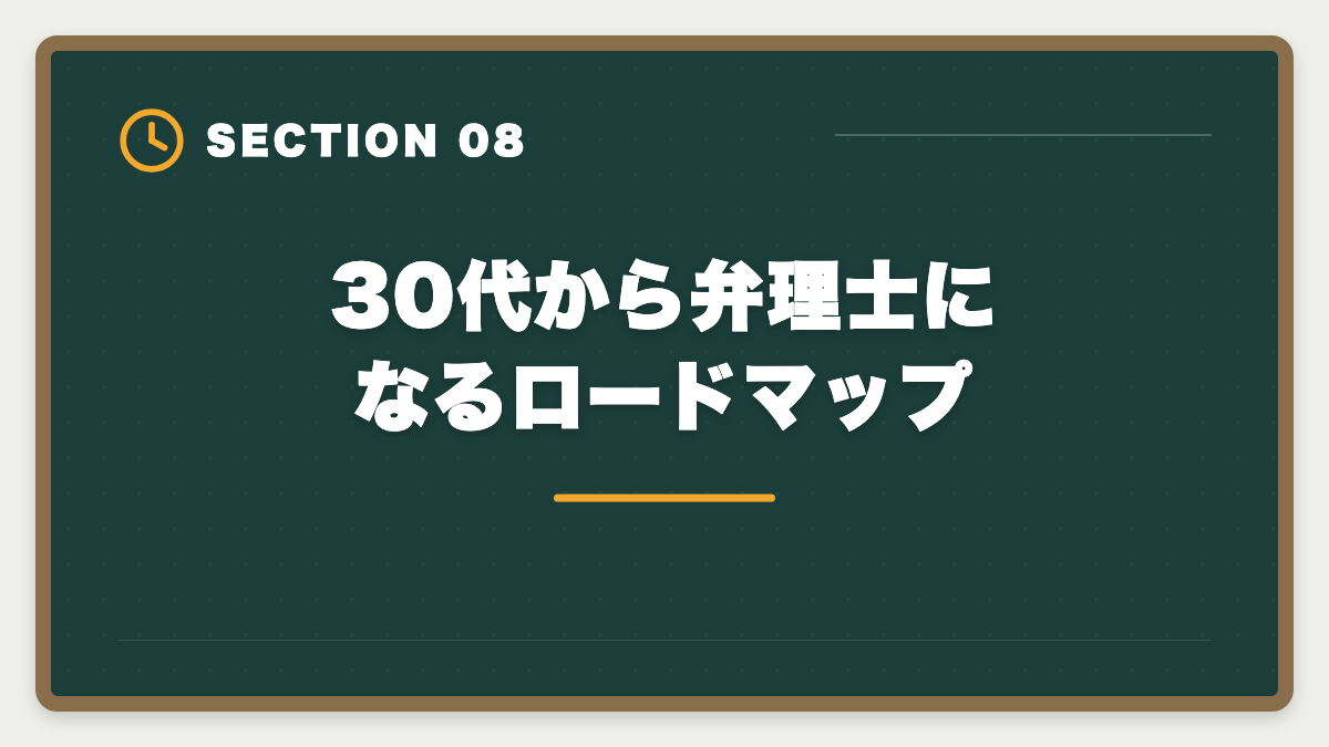 30代から弁理士になるロードマップ｜弁理士は30代未経験から目指せる？合格戦略・就職・年収を徹底解説の図解