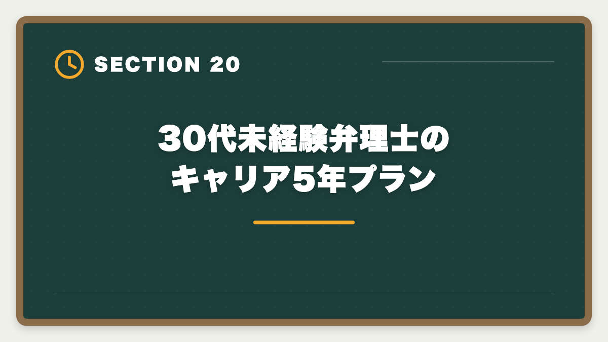 30代未経験弁理士のキャリア5年プラン｜弁理士は30代未経験から目指せる？合格戦略・就職・年収を徹底解説の図解