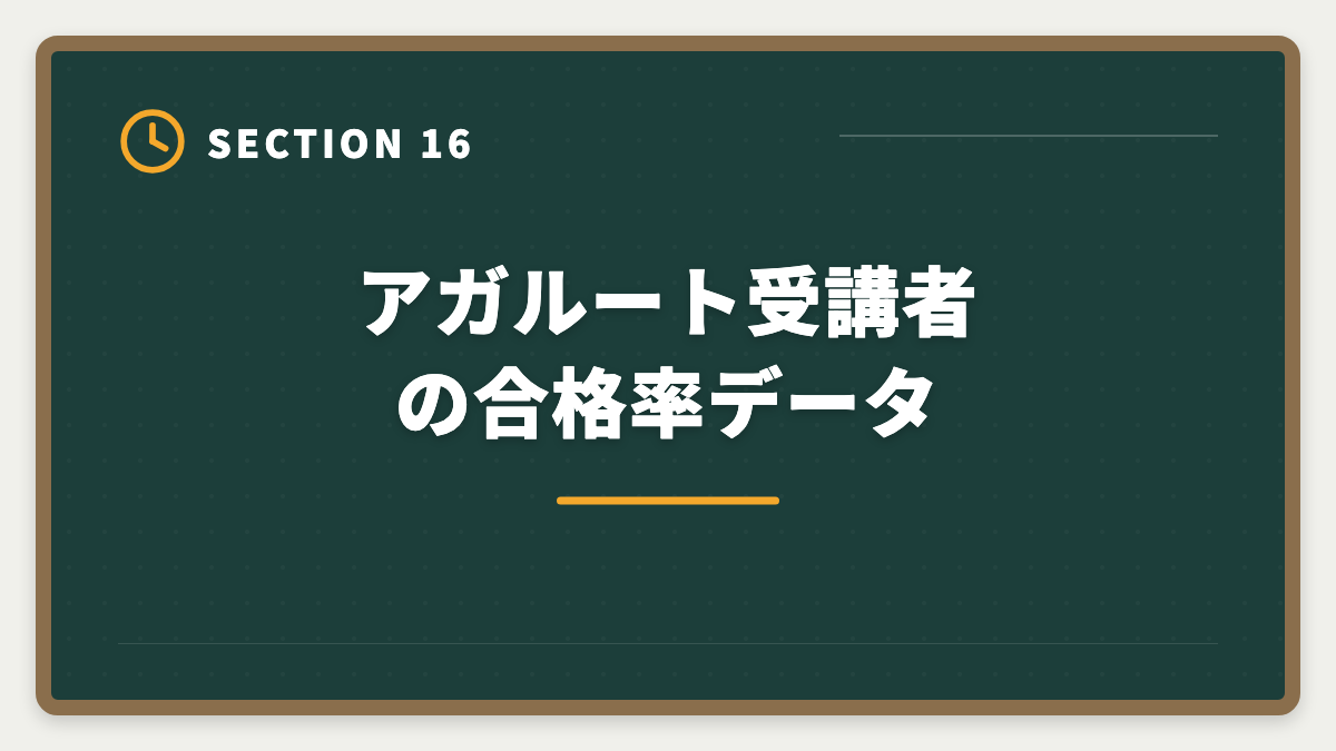 アガルート受講者の合格率データ｜アガルート公認会計士の評判は？料金・特徴・合格率を徹底解説の図解