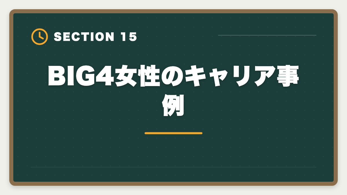BIG4女性のキャリア事例｜公認会計士BIG4の年収はいくら？新人500万円〜パートナー3000万円超を解説の図解