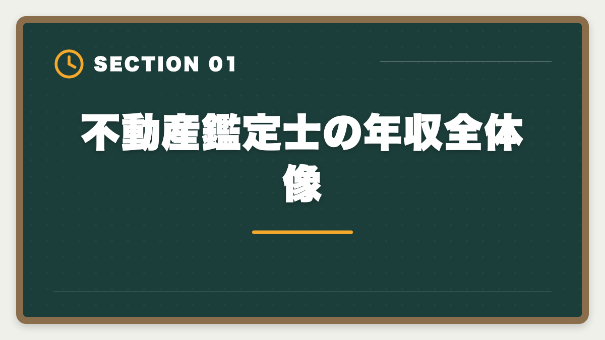 不動産鑑定士の年収全体像｜不動産鑑定士の年収リアル！勤務800万・独立3000万の高水準を徹底解説の図解