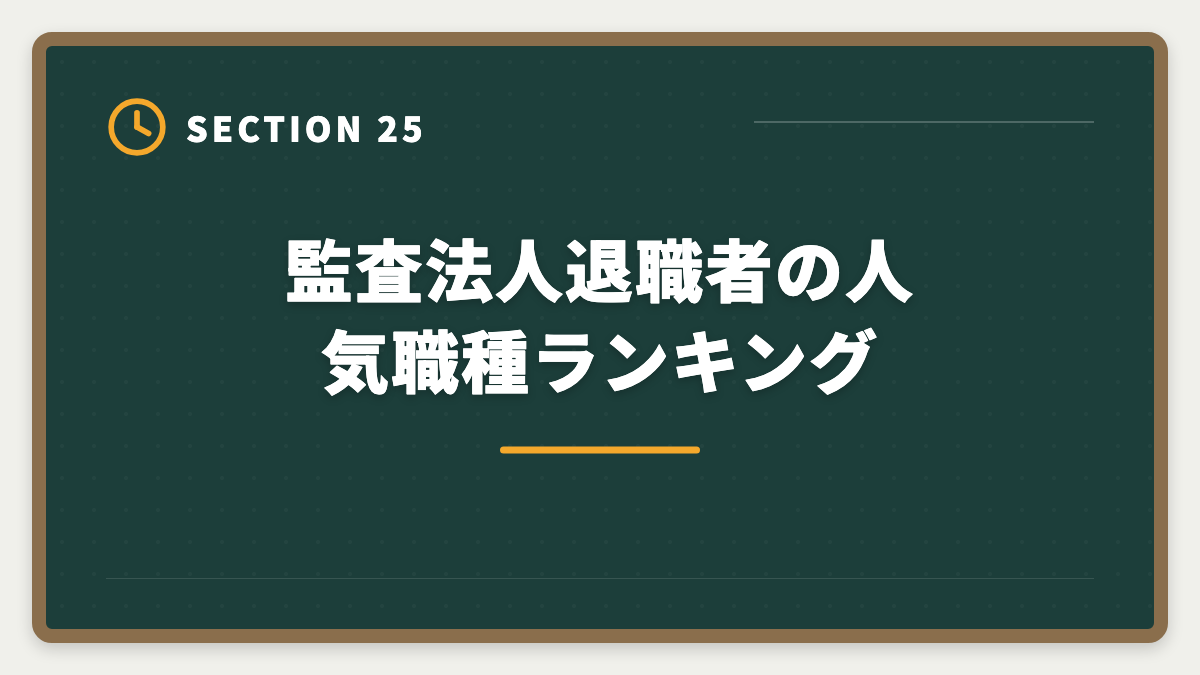 監査法人退職者の人気職種ランキング｜公認会計士の監査法人退職後は？CFO・コンサル・独立の3大キャリアを徹底解説の図解