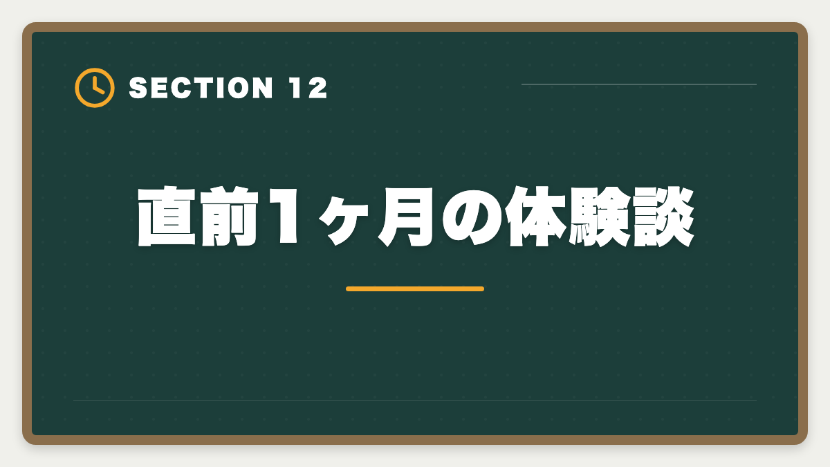 直前1ヶ月の体験談｜土地家屋調査士試験直前1ヶ月の過ごし方｜書式特化×模試3回で逆転合格の図解