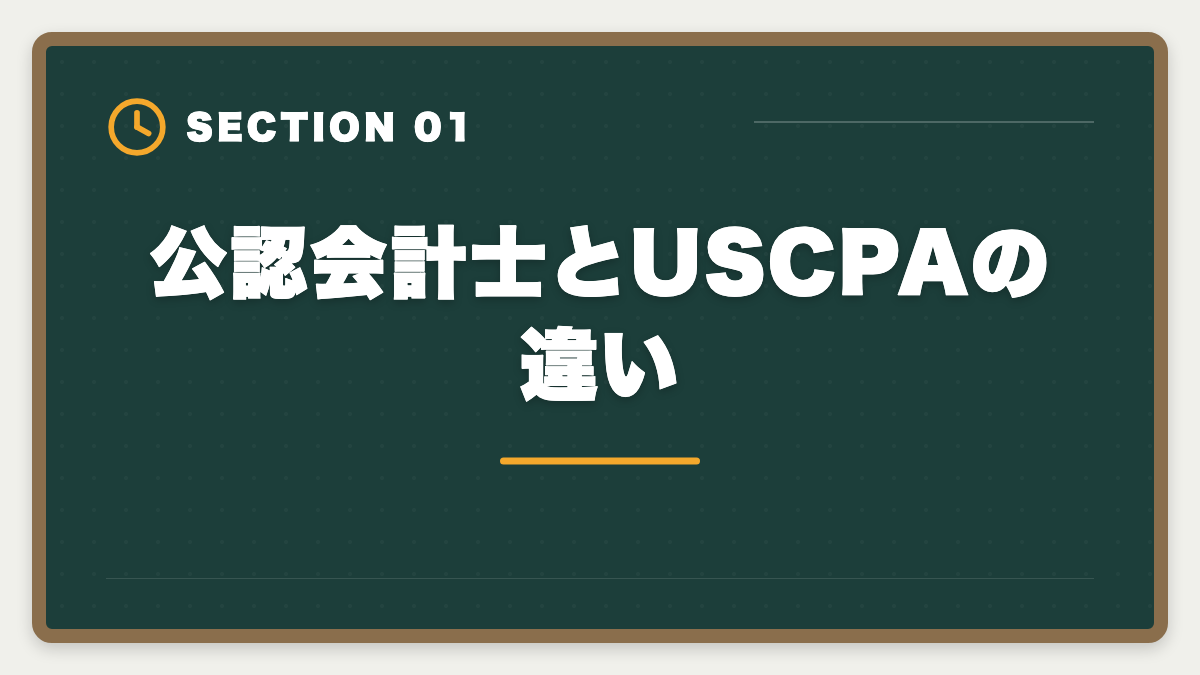 公認会計士とUSCPAの違い｜公認会計士とUSCPAの違い完全比較｜難易度・収入・キャリアでどちらを選ぶかの図解