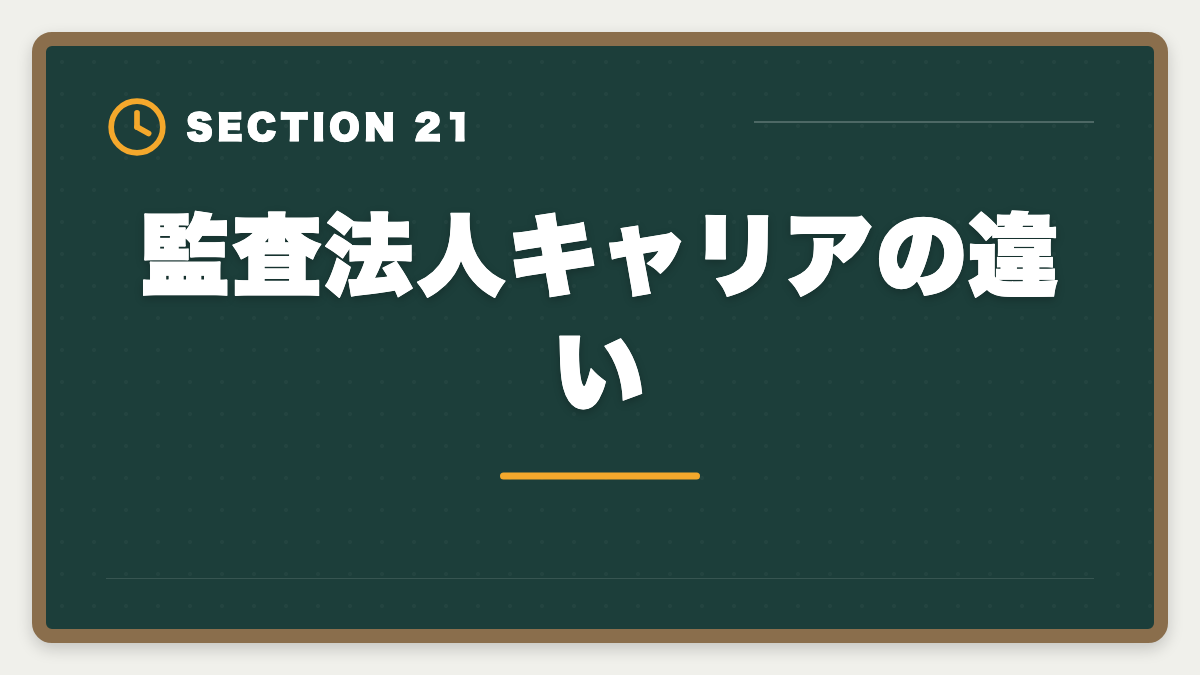 監査法人キャリアの違い｜公認会計士とUSCPAの違い完全比較｜難易度・収入・キャリアでどちらを選ぶかの図解