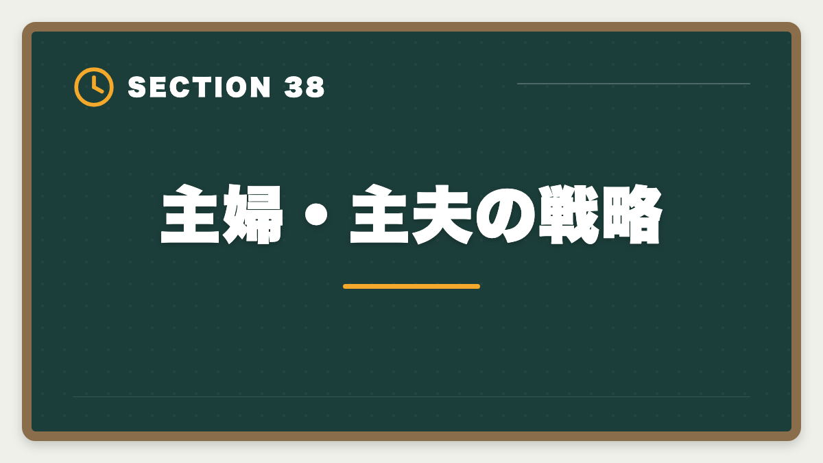主婦・主夫の戦略｜不動産鑑定士は数学苦手でも合格できる｜文系の論述力で勝つ戦略完全ガイドの図解