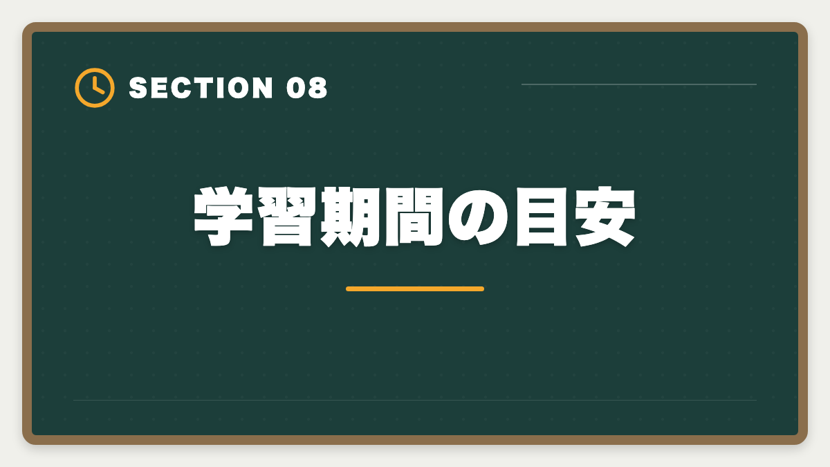 学習期間の目安｜弁理士の短答・論文戦略完全ガイド｜過去問徹底と答案構成で合格を勝ち取るの図解