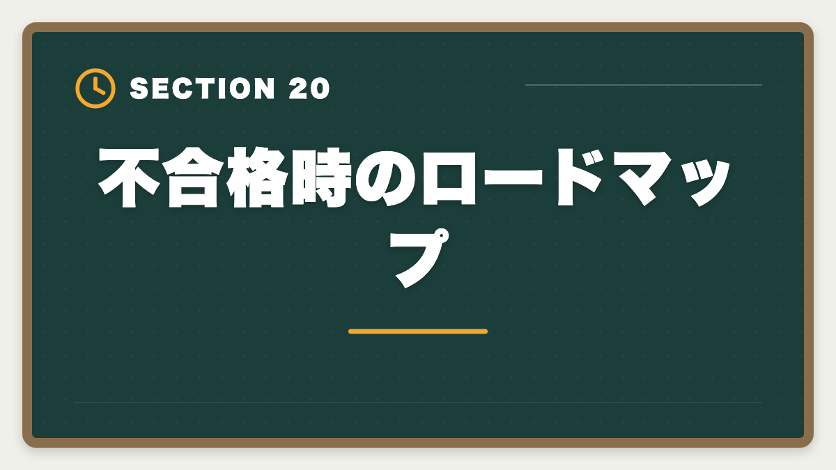 不合格時のロードマップ|公認会計士の短答1回目に落ちた人の立て直し戦略|5月再受験で逆転合格の図解