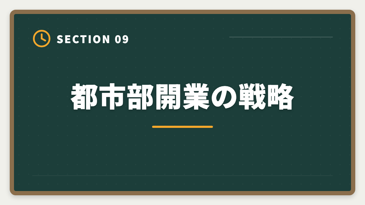 都市部開業の戦略｜土地家屋調査士は50代から開業可能｜セカンドキャリアで年収2000万円の成功戦略の図解