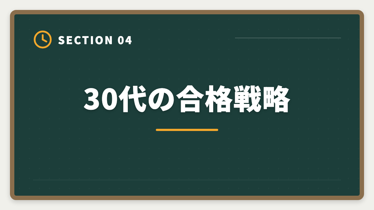 30代の合格戦略｜不動産鑑定士は30代から転職可能｜年収300万円アップを実現する完全戦略の図解