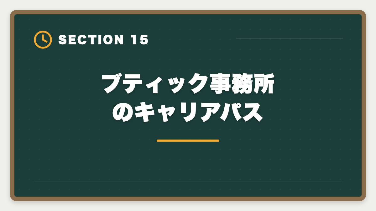 ブティック事務所のキャリアパス｜税理士求人の大手とブティック事務所の違い｜年収・働き方・キャリア完全比較の図解