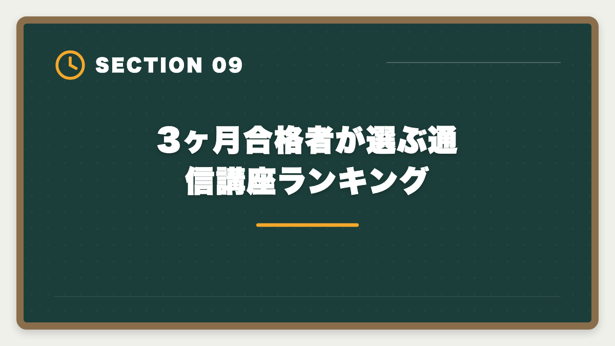 3ヶ月合格者が選ぶ通信講座ランキング｜宅建を3ヶ月で合格は無理？条件付きで可能・短期合格者の戦略完全ガイドの図解