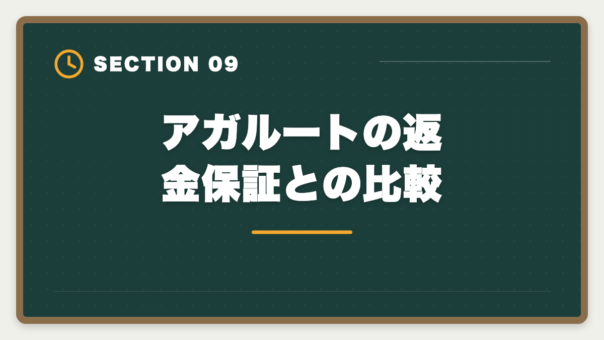 アガルートの返金保証との比較|フォーサイト宅建の不合格時全額返金保証を徹底解説|適用条件・申請手順・落とし穴の図解