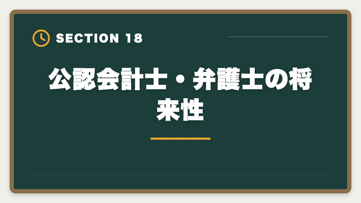 公認会計士・弁護士の将来性｜公認会計士vs弁護士｜どちらを選ぶべきか業務・年収・難易度を徹底比較の図解