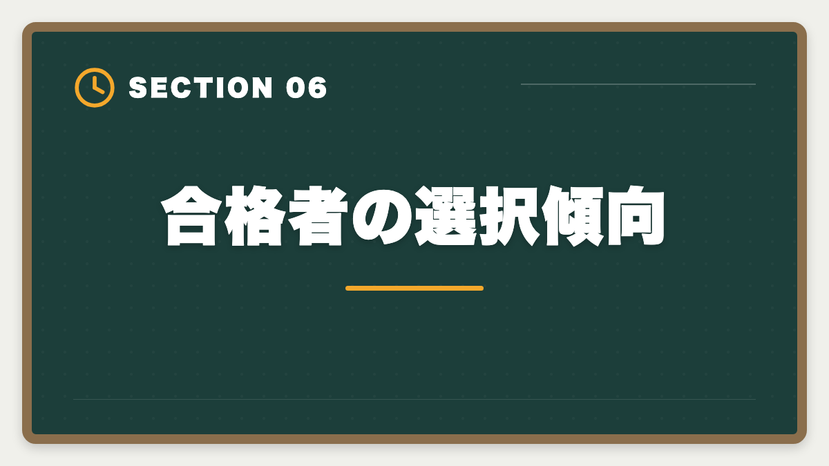 合格者の選択傾向｜弁理士論文式試験の選択科目完全ガイド｜選び方と免除制度の活用法の図解