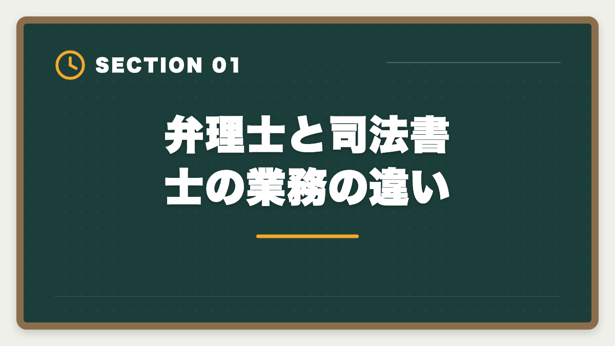 弁理士と司法書士の業務の違い｜弁理士vs司法書士｜どちらを選ぶべきか業務・年収・難易度を徹底比較の図解