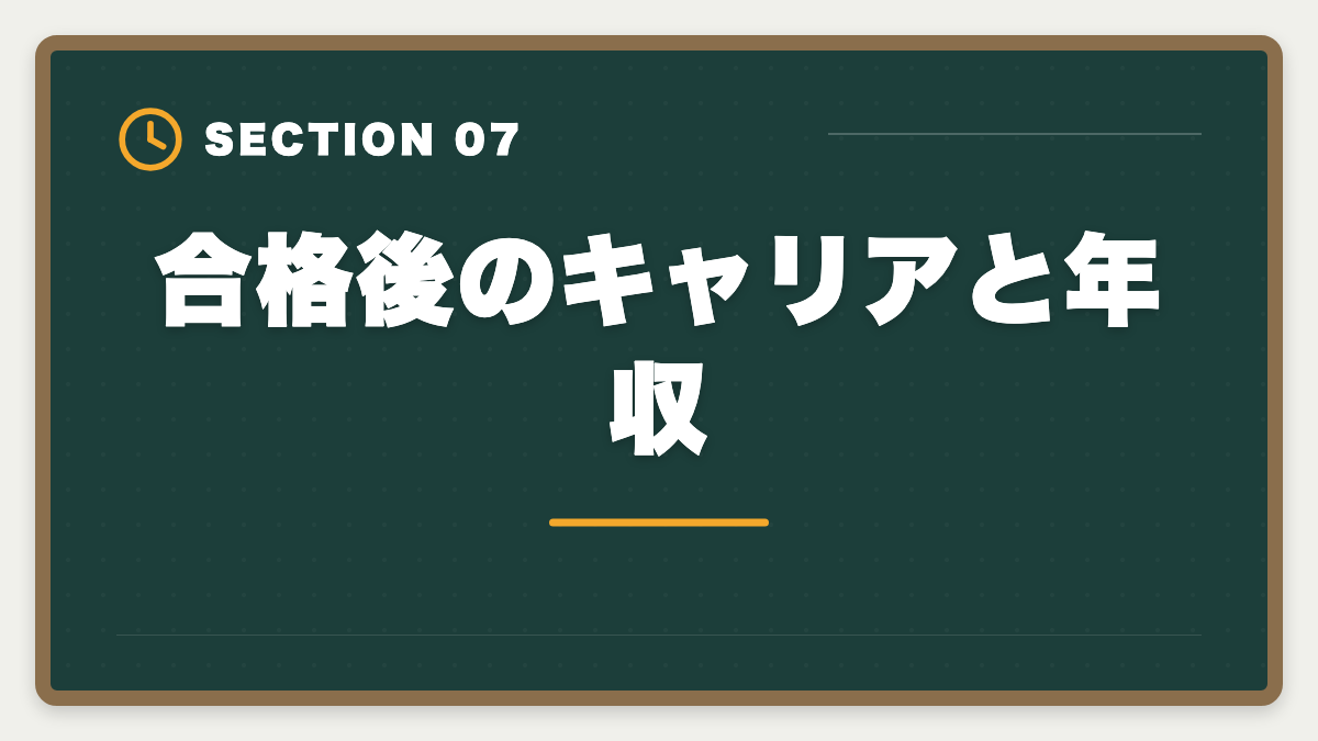 合格後のキャリアと年収|不動産鑑定士は文系出身者でも合格できる|文系合格者の体験談と戦略の図解