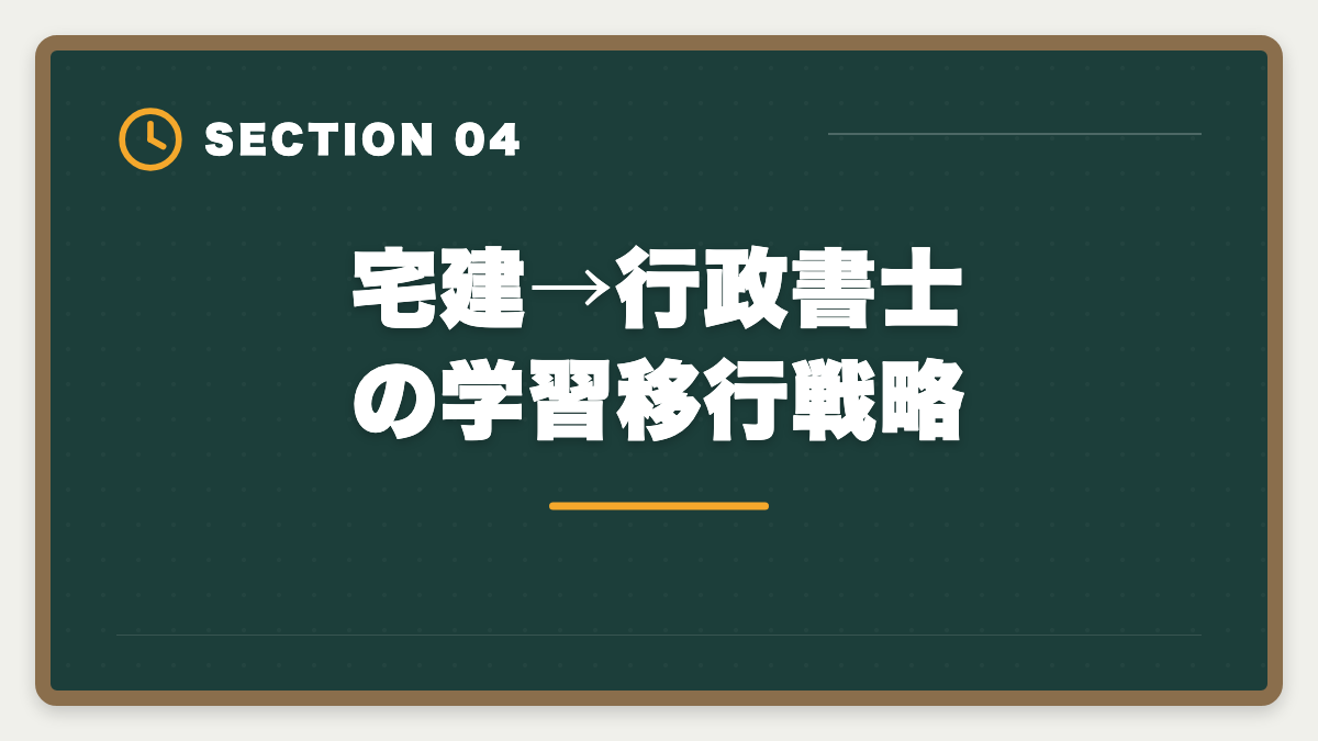 宅建→行政書士の学習移行戦略｜宅建と行政書士のダブルライセンスで独立年収UP|取得順序・難易度・相乗効果ガイドの図解