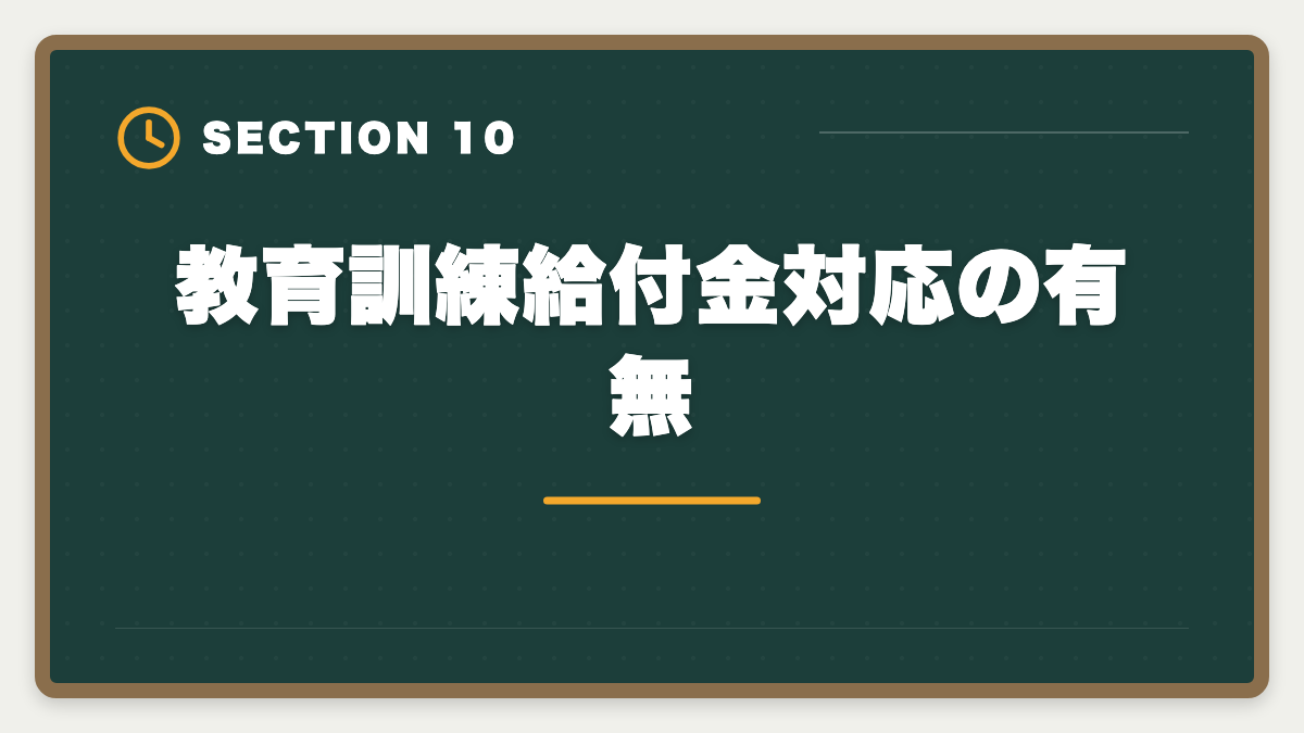 教育訓練給付金対応の有無|ユーキャン宅建講座は本当に評判悪い?デメリット5つと向いていない人の特徴の図解