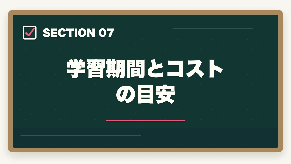 学習期間とコストの目安|宅建と社労士のダブルライセンスは相性悪い?重複ゼロでも両取りすべき理由の図解