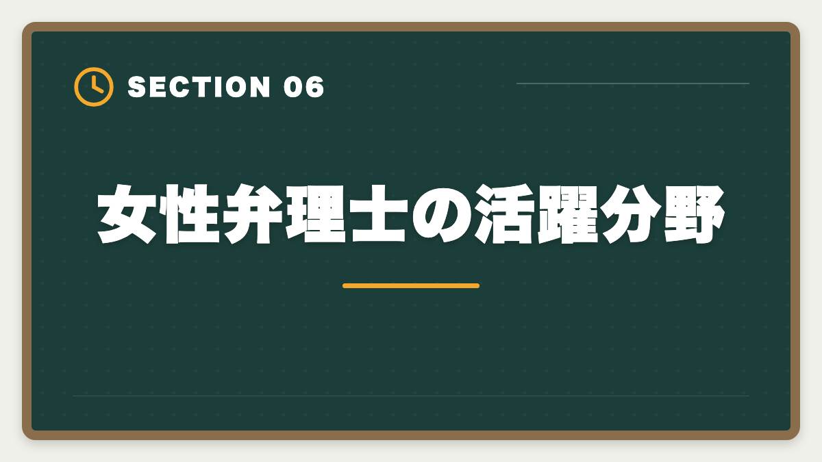 女性弁理士の活躍分野｜弁理士業界の女性増加｜女性弁理士のキャリアパスと活躍分野の図解