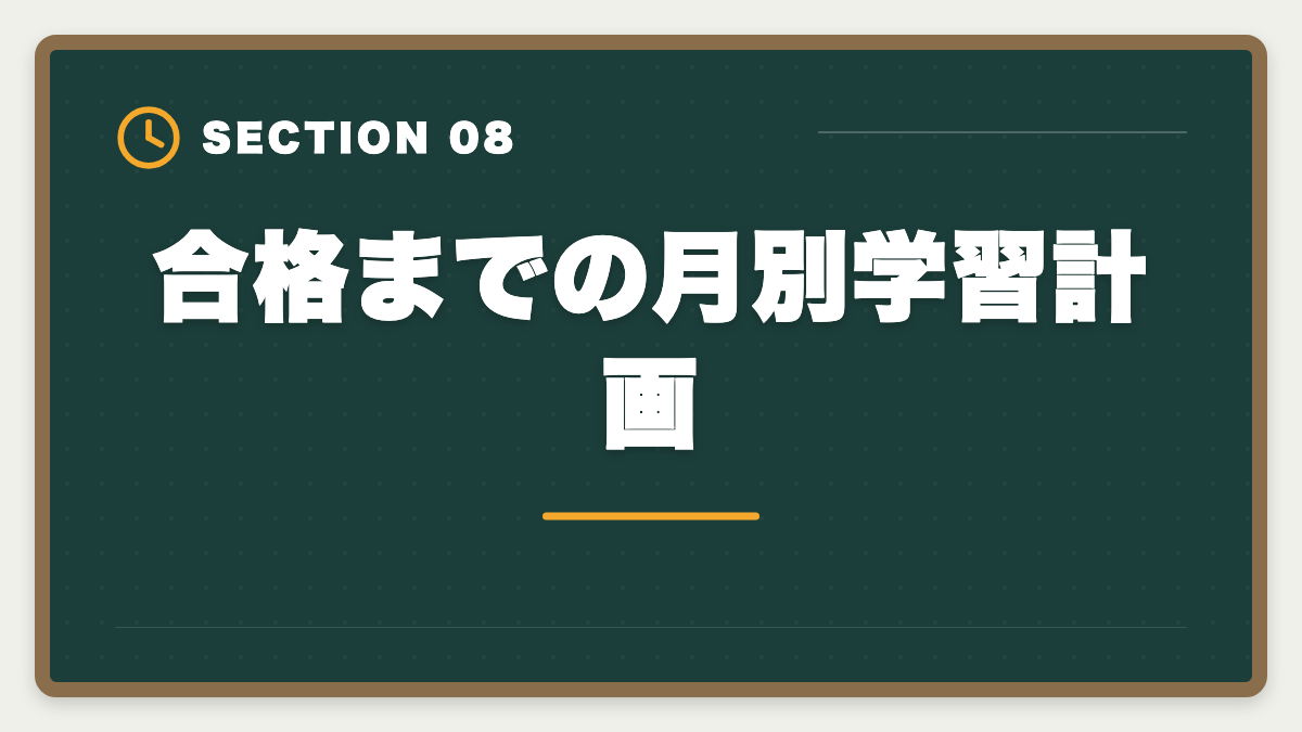 合格までの月別学習計画｜弁理士は1日何時間勉強が必要？状況別の学習スケジュール完全公開の図解
