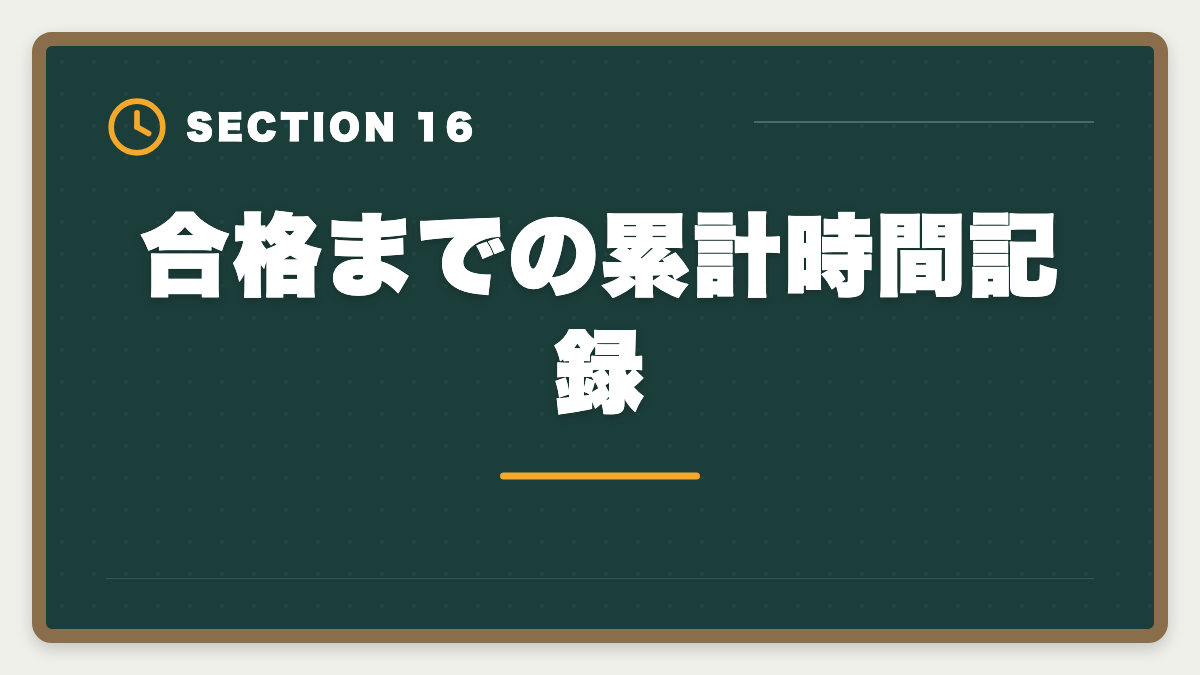 合格までの累計時間記録|不動産鑑定士は1日何時間勉強すれば合格できる?属性別の学習時間目安の図解
