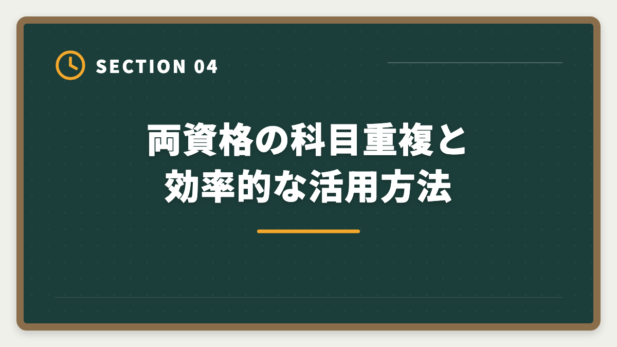 両資格の科目重複と効率的な活用方法｜公認会計士とUSCPAをダブル取得するステップアップ戦略|順番・期間・年収を実体験ベースで解説の図解