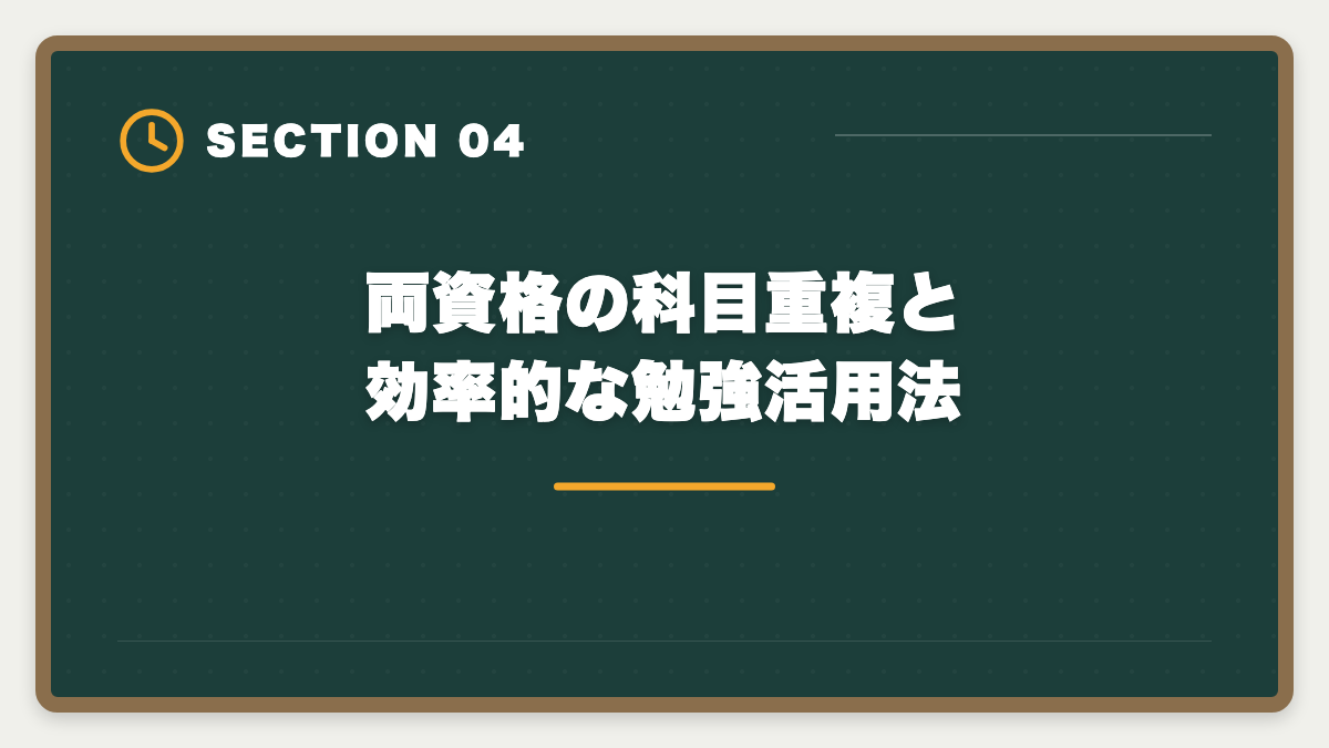 両資格の科目重複と効率的な勉強活用法｜不動産鑑定士と宅建士のダブル取得｜ステップアップ戦略と年収アップロードマップの図解