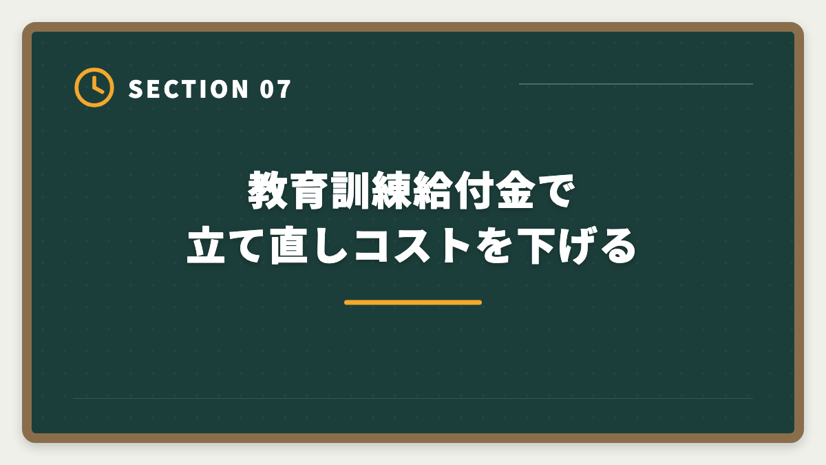 教育訓練給付金で立て直しコストを下げる｜公認会計士の論文式不合格から立て直す再挑戦戦略｜3大原因分析と最短合格ルートの図解
