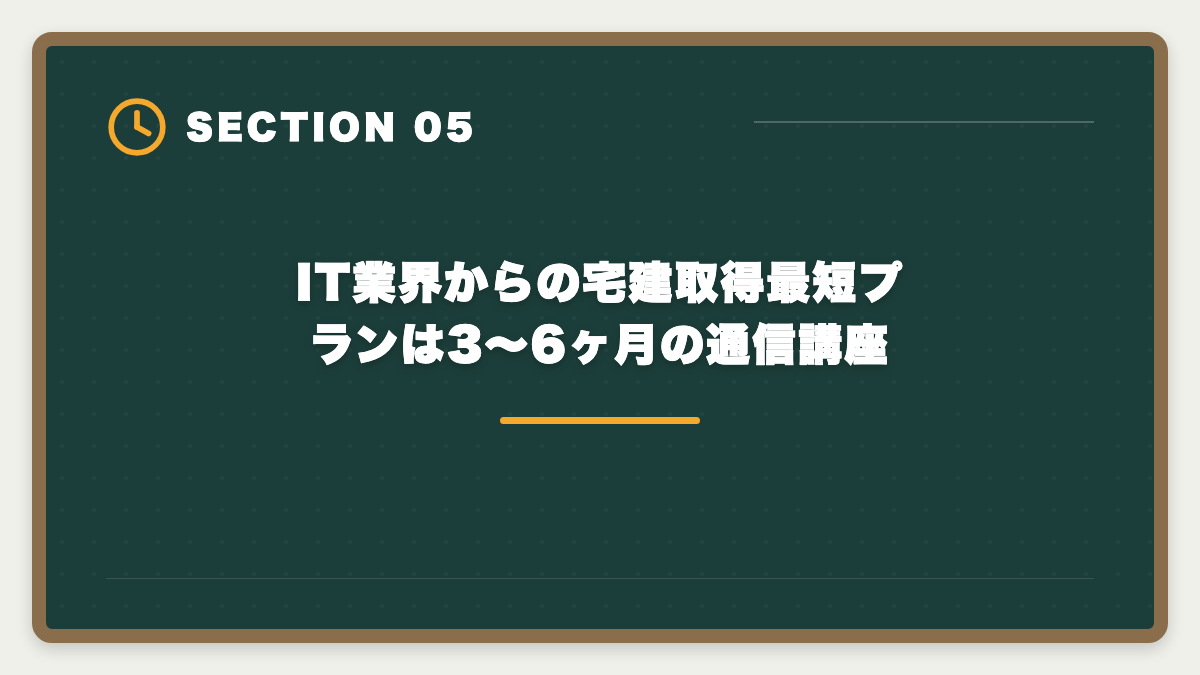 IT業界からの宅建取得最短プランは3〜6ヶ月の通信講座｜宅建×IT業界の不動産テック転身ロードマップ|年収+200〜400万を実現するキャリア戦略の図解