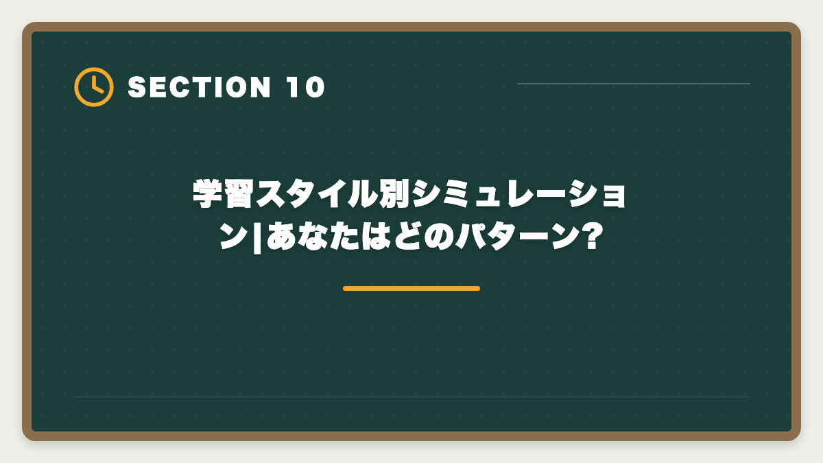 学習スタイル別シミュレーション|あなたはどのパターン?｜宅建フォーサイトのデメリット真実5つ|向かない人と代替講座の選び方の図解